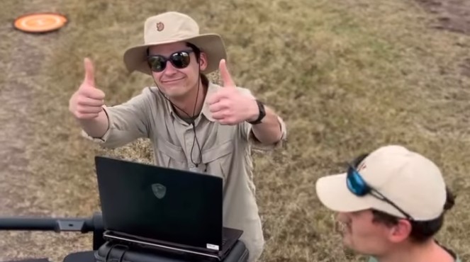 Flying drones for wildlife conservation