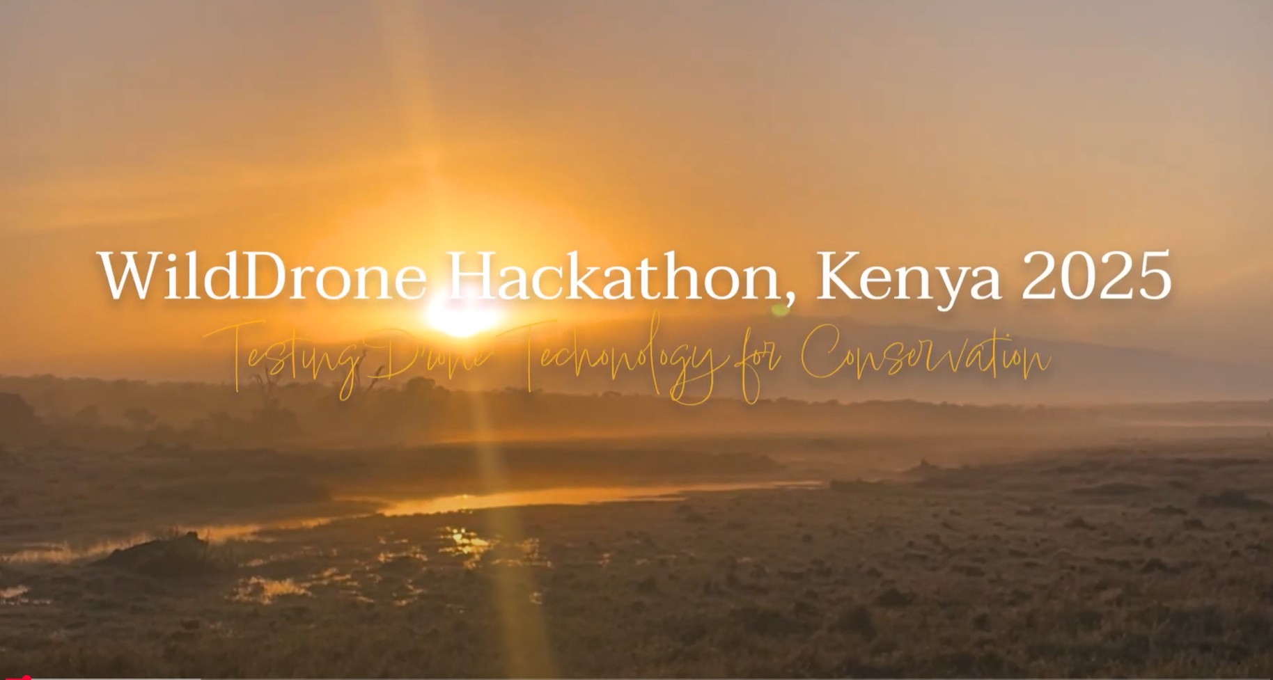 WildDrone Hackathon Trip, Kenya 2025